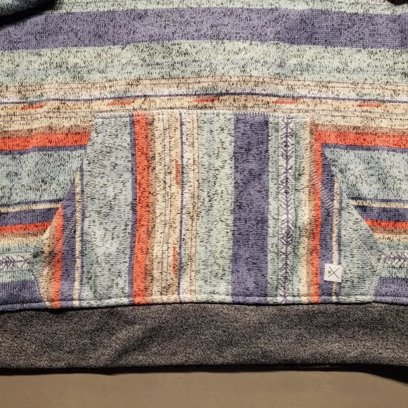 Depart West Women's Aztec Pullover Hoodie Size Small Super Soft Polyester Fleece - Picture 7 of 10